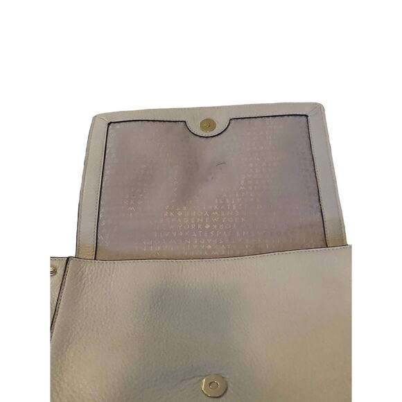 Kate Spade Shoulder Handbag Medium Magnetic Button Inside Pockets - Picture 9 of 9